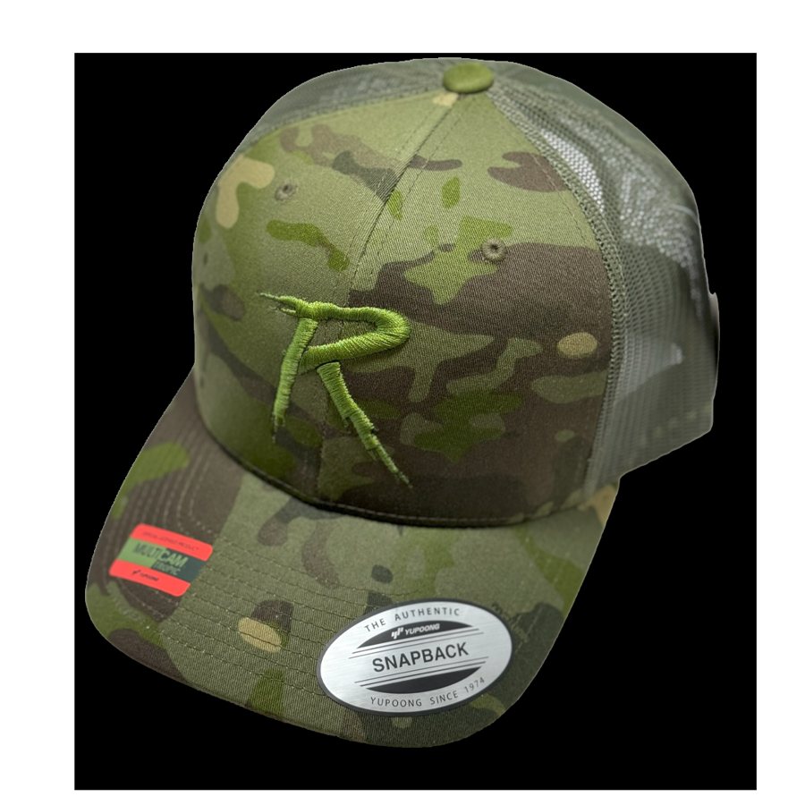 Tropic-Camouflage-Cap mit gesticktem Logo