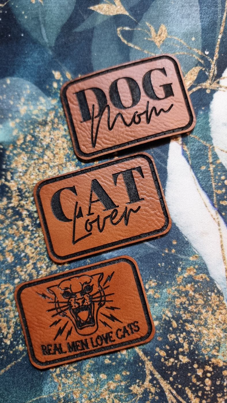 Lederpatches Dog Mom und Cat Lover